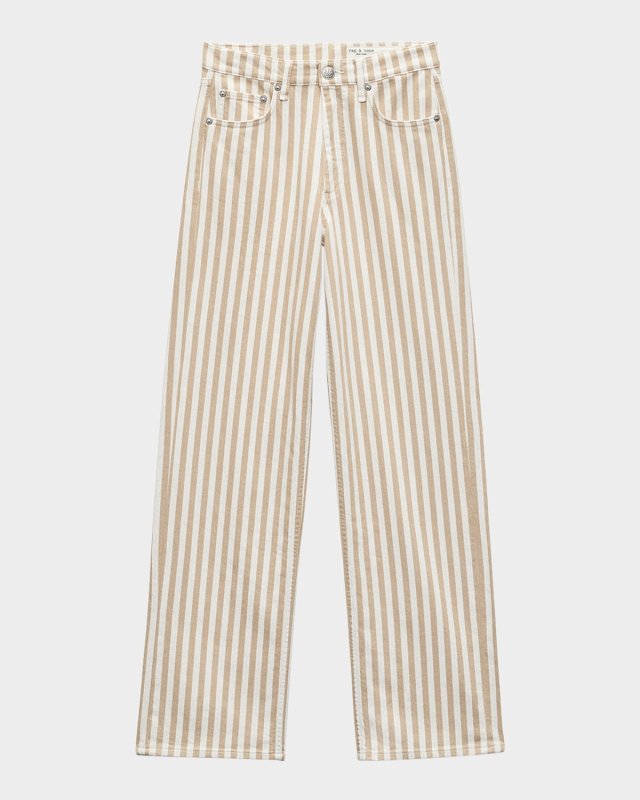 Shea High-Rise Relaxed Straight Pants